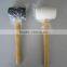 8-32oz Black Head Rubber Hammer Rubber Mallet With Wooden Handle