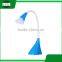 plastic foldable folding eye protection usb rechargeable touch sensor led study reading desk table night light lamp