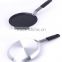 Chicken Baking Coating Flat Pan Steel Handle With Silicone