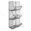 Rustic Metal Wire 3 Tier Wall Mounted Rack