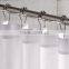 Shower Curtain Hooks Rings,Polished Chrome Metal Bathroom Shower Curtain Hooks