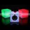 Outdoor event led cube table plastic light cube led cube for sale