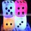 plastic led flashlight night light toys,dice shaped pvc led night light toys,Waterproof Plastic LED Baby Kids light Toy