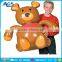 custom hot sale advertising inflatable octopus in pvc toy animal series