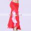 Wholesale hot selling belly dance arabic sexy dance long skirt women fishtail skirt for dance