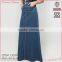 Factory Directly Sale New Ladies Flared Long Denim Skirt