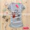 SHORT SLEEVE T SHIRT WOMEN, 100% COTTON