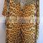 ANIMAL print crystal embellished caftan crepe KAFTAN tunic poncho blouse