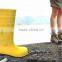 High Quality Erode Resistance Antislip PVC Chemical Steel Toe Work Boots