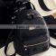 Zm35600a Korean Fashion Girls Embroidery Leather Backpack Bag