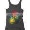  china custom printing 100 cotton womens tank top loose,wholesale high visibility tank top