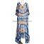 Z&M maxi beach dress ladis maxi dress floral maxi dress sleeveless