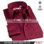 men's long sleeve big button down collar wedding dress shirt