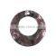 Resin Open Double Circle Circular Lunar Eclipse Pendants Circle Ring Dark Brown