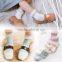 B40721A Wholesale 5 colors kids socks girls floral lace socks