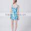 Dress 2015 New Cool Summer ,women Sexy Sleeveless Dress Cartoon Digital Printing Dress for Women,latest Dress Designs