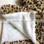 child fur vest little girl fur coat soft party coat baby leopard fur