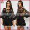  express clothes new design clothes for women women playsuit in black
