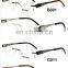 Rimless wood/bamboo temples optical frame