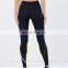 Plus Size Mixed Color Basic Sports Mature Women Legging