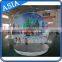 Large Human Snowing Snow Globe with Christmas Tree Backdrop For Christmas Decoration