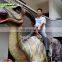 Playground Mechanical Coin Operated Dino Ride
