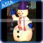 Hot Sale And Giant Funny Light inflatable Snow Man Advertising Balloon