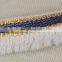 Designer polyester lurex fringes lace trim for garment accessories