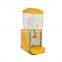 Restaurant equipment in china wholesale prices 2-tank gused gold juice cold drink glass dispenser machine