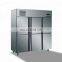 Digital Thermostat Stainless Steel Commercial Stainless Steel Upright Refrigerator/4 Door Upright Freezer