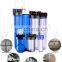3 stage 20 inch water filter system water filter housing big blue single water filter cartridge housing