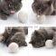 100% New Zealand wool cat toys balls with catnip inside