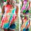 Tie Dye TShirt Women Clothing Top