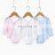 Autumn style baby tripod care jumpsuit newborn baby romper in cotton