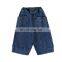 6041 High Quality Kids Loose Pants Baby Girl Blue Fashion Cotton Jeans Trouser