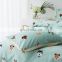 RAWHOUSE design 4 pcs cotton 100 kids cartoon dog printing bedding set