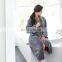 Ladies Robe Plush Fleece Spa Bathrobe nightgown