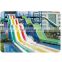 Water Park Sports Playground Equipment Combined Slide fiberglass playground