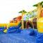 Jungle Inflatable Little Tikes Waterslide Splash Pool Slide Commercial Blow Up Water Slides For Backyard