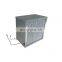 H13 H14  Aluminium Frame Glassfiber Filter Media Mini Pleat Panel Filter Hepa  cell Air Filter