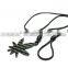 Professional Wholesale Carbon Fiber Funny Maple Leaf Bracelet