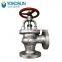 JIS F7376 CAST IRON 10K SCREW-DOWN CHECK ANGLE VALVES