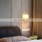 New fabric bedroom bedside led wall lamp Creative minimalist hotel bedside wall lamp