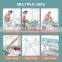 KUB baby changing table with wheels foldable diaper table