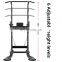 SD-301 adjustable multi-function home strength training machine dip station pull up bar