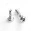 Quick delivery stainless steel 304 316 GB818 phillip pan head machine screw DIN7981