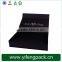 Cheap custom matt black paper packaging corrugated box for mailing, corrugated paper box wholesale