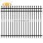 Hot sale best price powder coating rod wrought iron fence philippines