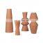 Nordic Modern Handmade Craft Small Ceramic Home Decerative Morandi Flower Vase Set