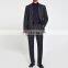 OEM custom Fashion Designs Made Black Suit Men Dress Suit